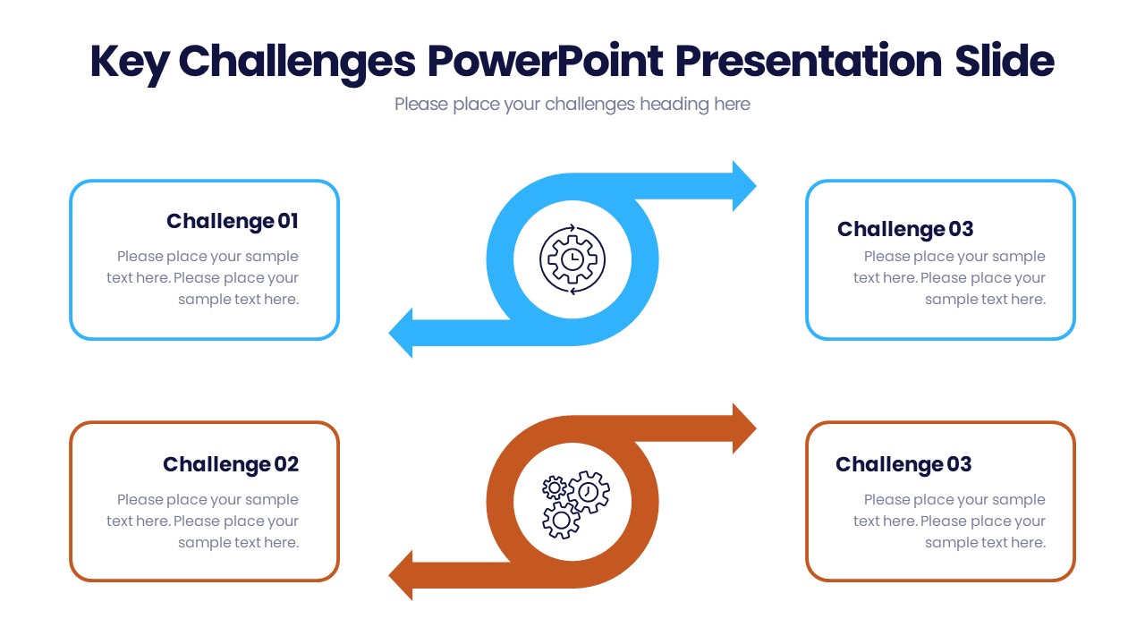 Key Challenges PowerPoint Presentation Slide