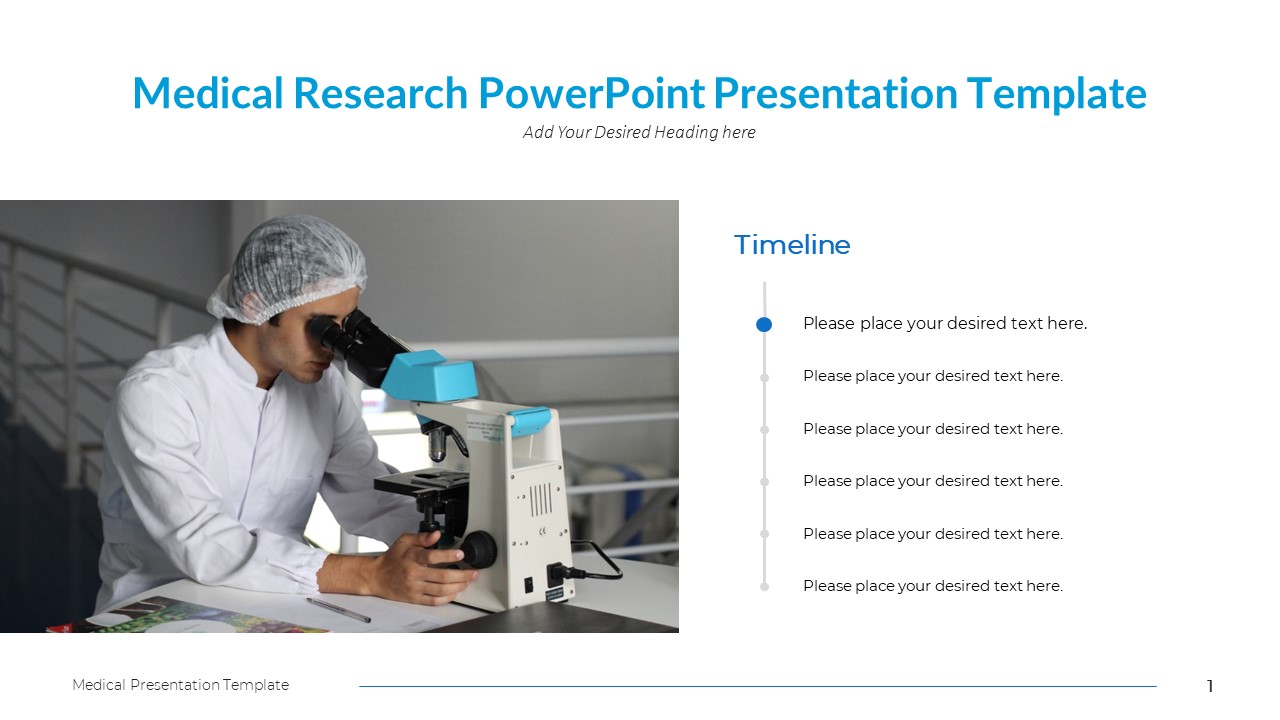 Medical Research PowerPoint Presentation Template