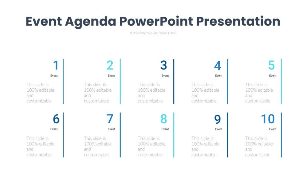 Event Agenda PowerPoint Presentation - PPTUniverse