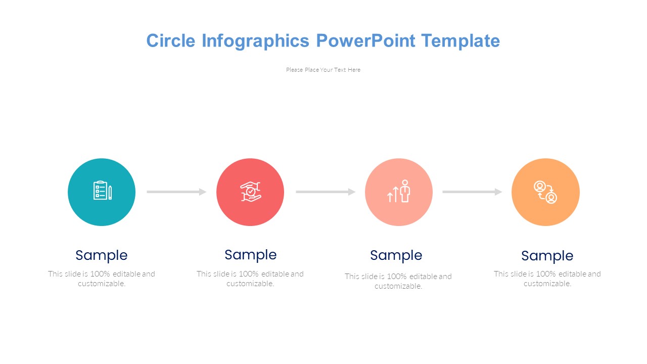 Circle Infographics PowerPoint Template