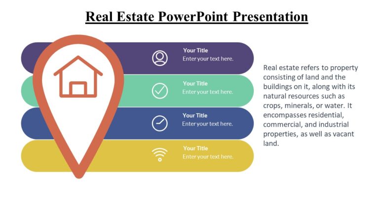 Real Estate PowerPoint Presentation : 100% Editable PPTx