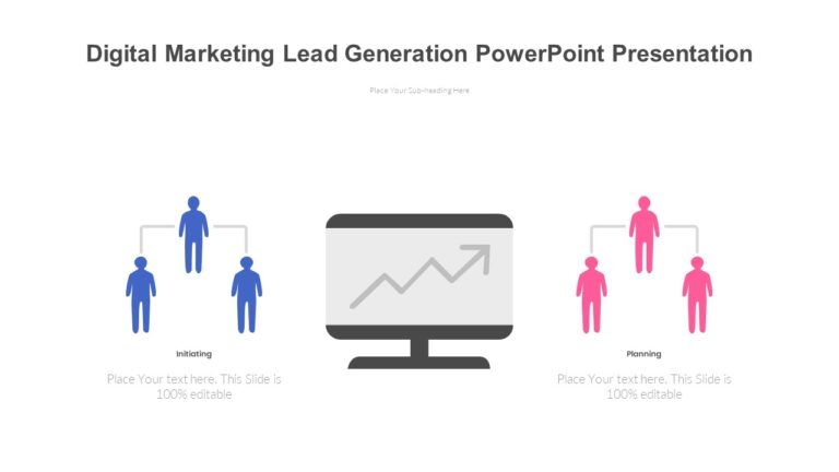 Digital Marketing Lead Generation PowerPoint Presentation : 100% ...