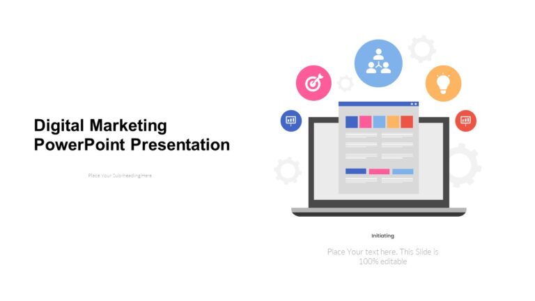Digital Marketing PowerPoint Presentation : 100% Editable PPTx