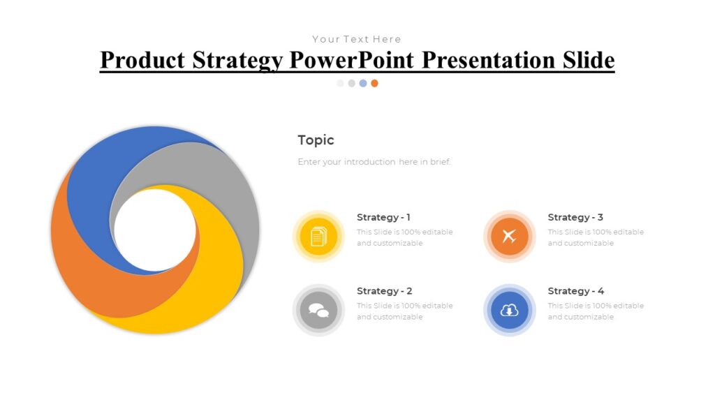 Product Strategy PowerPoint Presentation Slide : 100% Editable PPTx