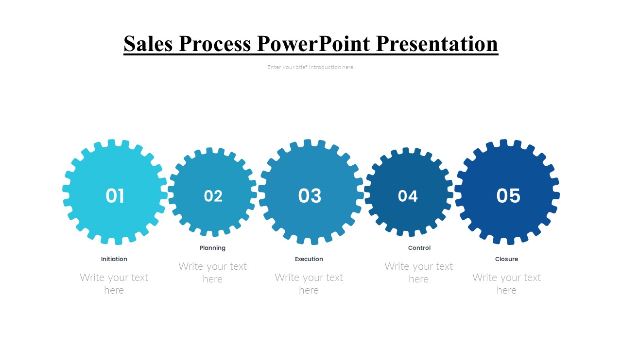 powerpoint presentation on sales process