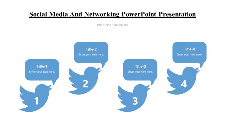 Social Media And Networking PowerPoint Presentation : 100% Editable PPTx