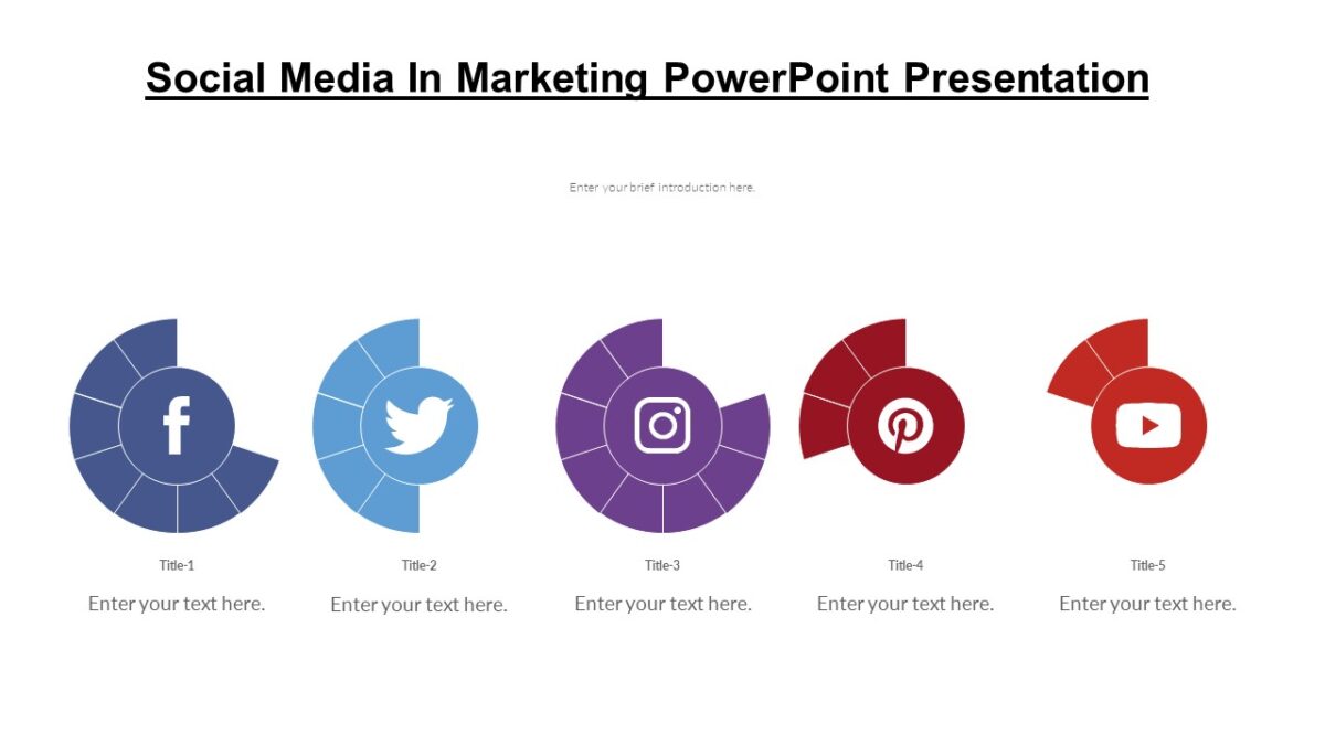 Social Media In Marketing PowerPoint Presentation : 100% Editable PPTx