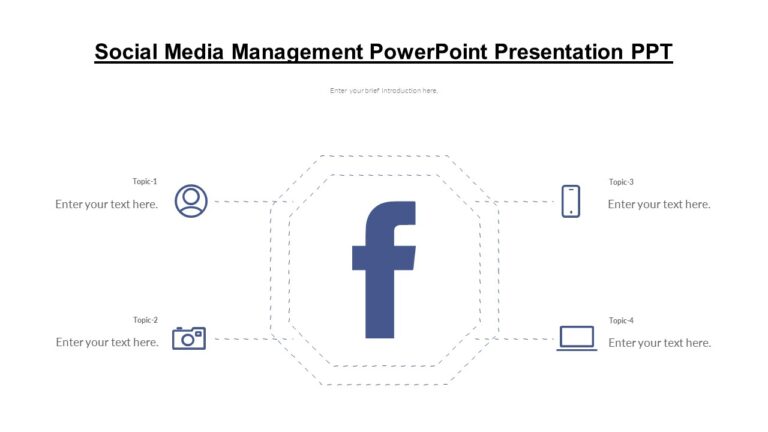 Social Media Management PowerPoint Presentation PPT : 100% Editable PPTx