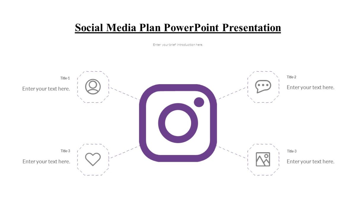 Social Media Plan PowerPoint Presentation : 100% Editable PPTx
