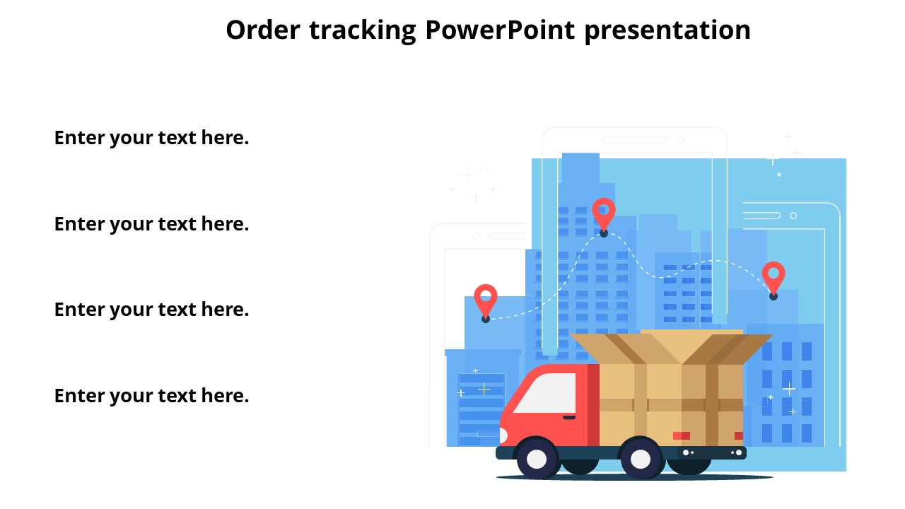 Order tracking PowerPoint presentation - PPTUniverse