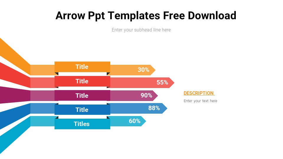 Arrow Ppt Templates Free Download - PPTUniverse
