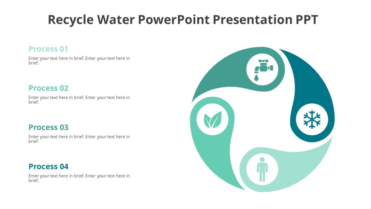 Recycle Water PowerPoint Presentation PPT : 100% Editable PPTx