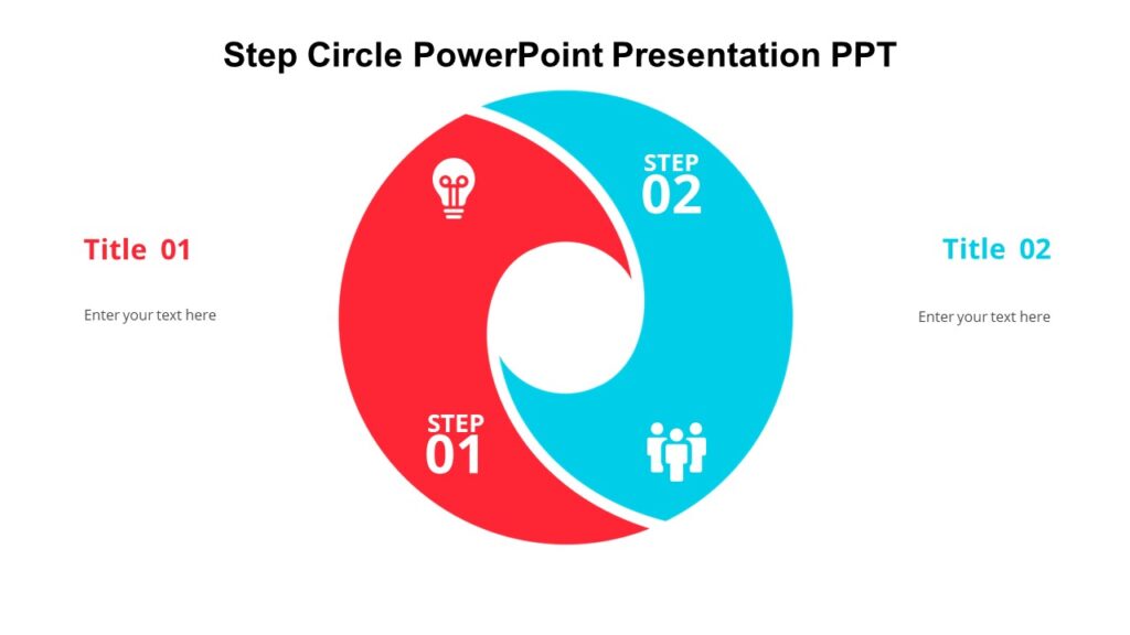 Step Circle PowerPoint Presentation PPT : 100% Editable PPTx