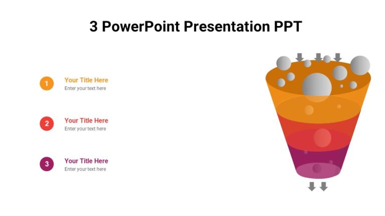 3 PowerPoint Presentation PPT : 100% Editable PPTx