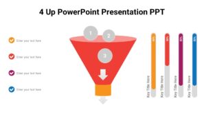 4 Up PowerPoint Presentation PPT : 100% Editable PPTx