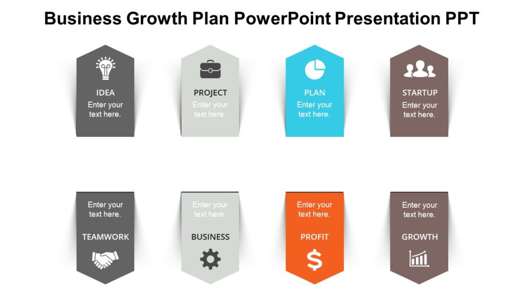 Business Growth Plan PowerPoint Presentation PPT : 100% Editable PPTx