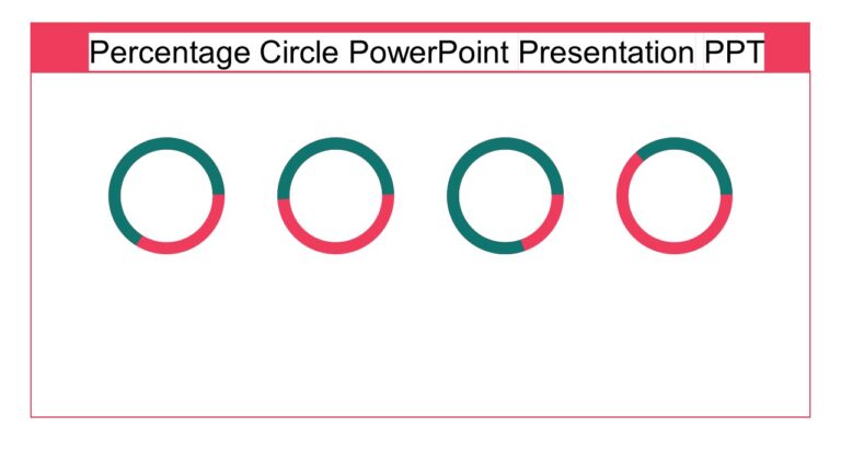 Percentage Circle PowerPoint Presentation PPT : 100% Editable PPTx