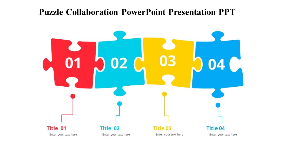 Puzzle Collaboration PowerPoint Presentation PPT : 100% Editable PPTx