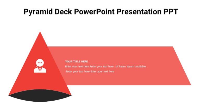 Pyramid Deck PowerPoint Presentation PPT : 100% Editable PPTx