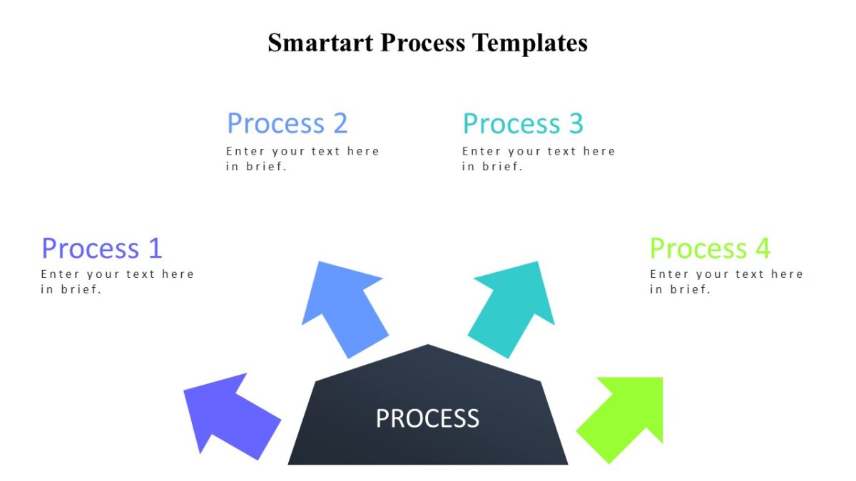 Smartart Process Templates - PPTUniverse