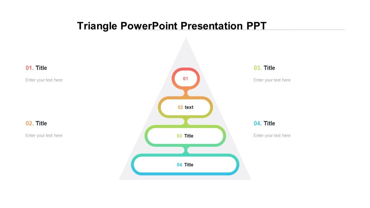 Triangle PowerPoint Presentation PPT : 100% Editable PPTx