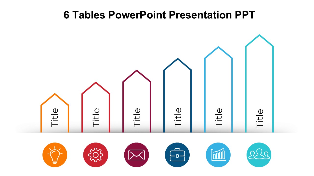 6 Tables PowerPoint Presentation PPT - PPTUniverse