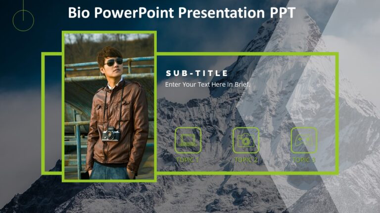 Bio PowerPoint Presentation PPT : 100% Editable PPTx