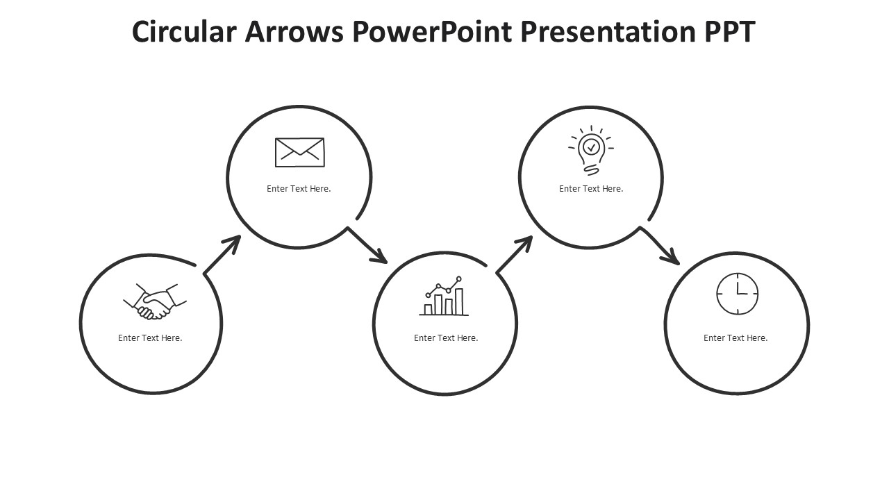 Circular Arrows PowerPoint Presentation PPT - PPTUniverse