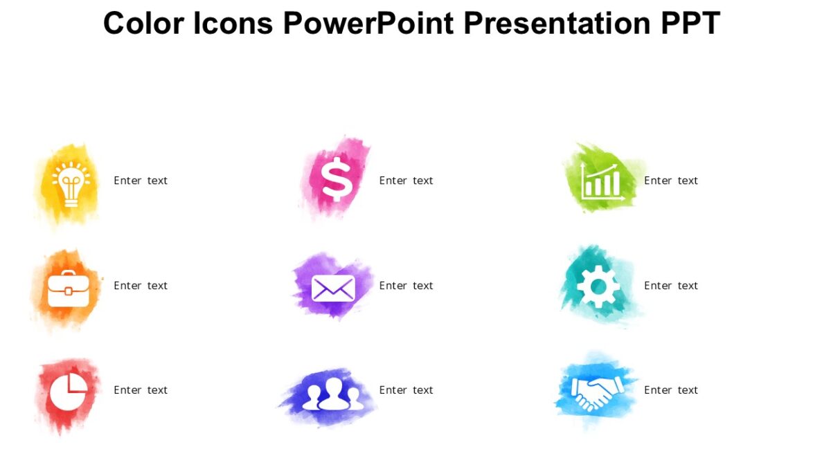 Color Icons PowerPoint Presentation PPT - PPTUniverse