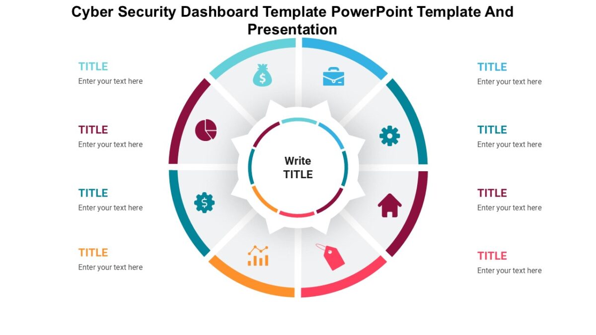 Cyber Security Dashboard Template PowerPoint Template And Presentation ...