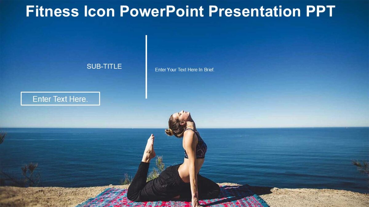 Fitness Icon PowerPoint Presentation PPT : 100% Editable PPTx