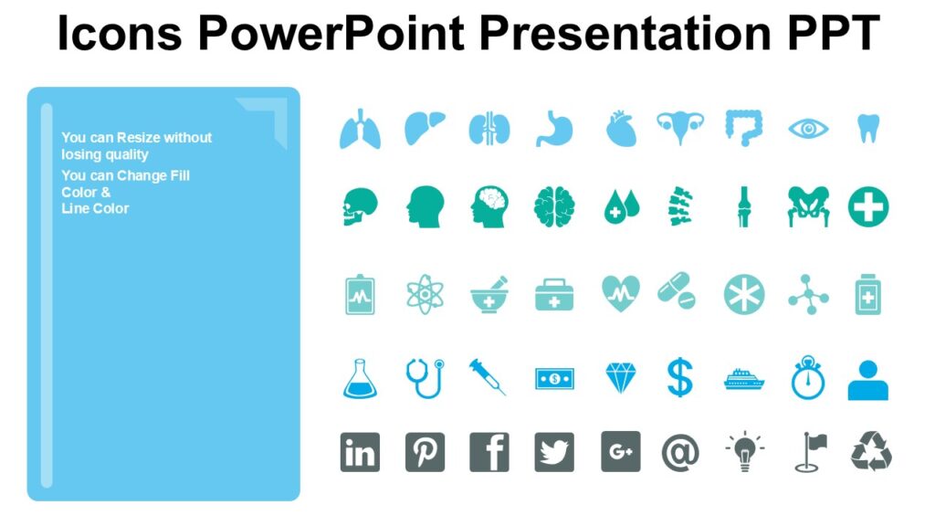 Icons PowerPoint Presentation PPT - PPTUniverse