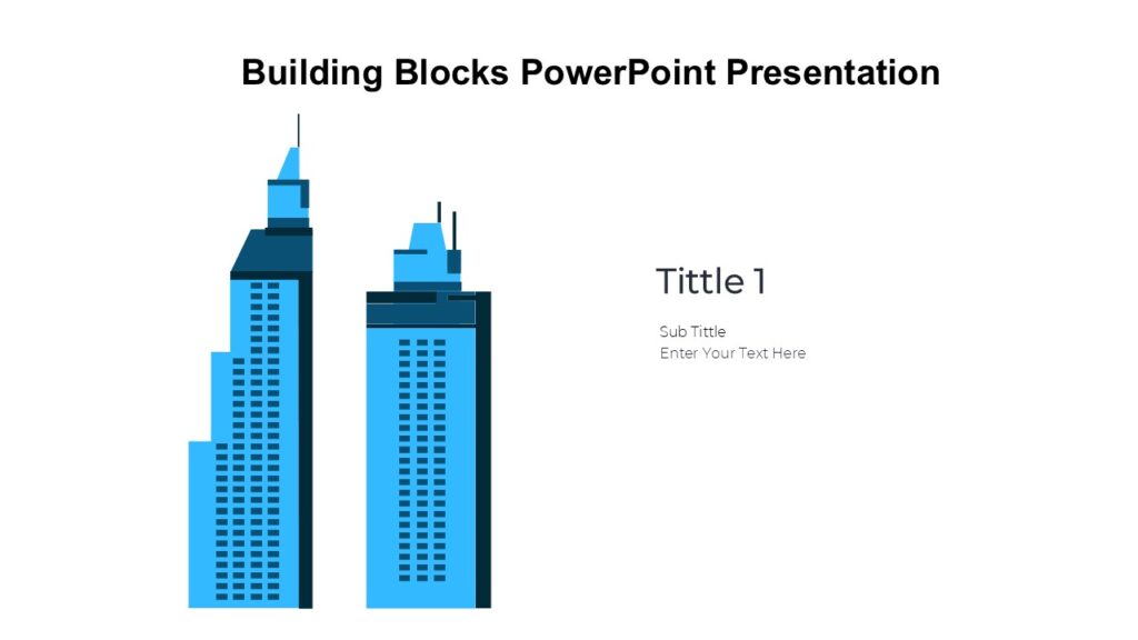 Building Blocks PowerPoint Presentation : 100% Editable PPTx