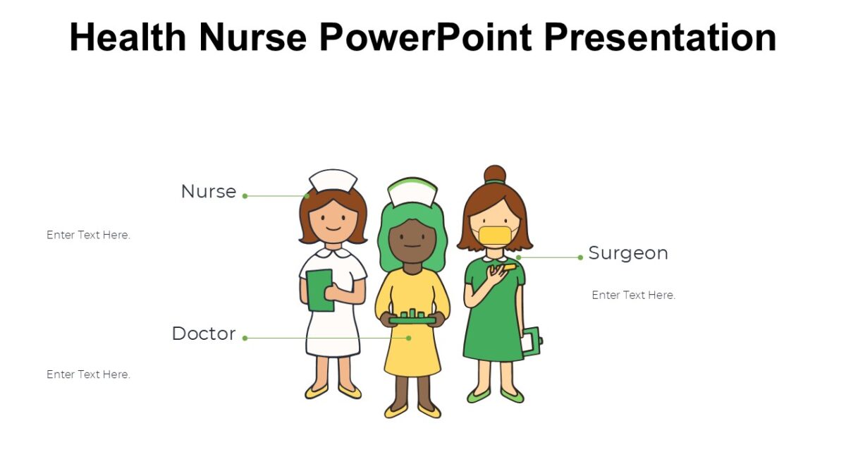 Health Nurse PowerPoint Presentation : 100% Editable PPTx