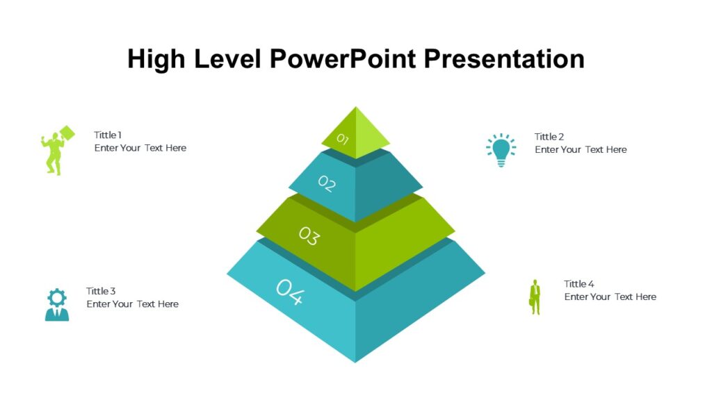 High Level PowerPoint Presentation : 100% Editable PPTx