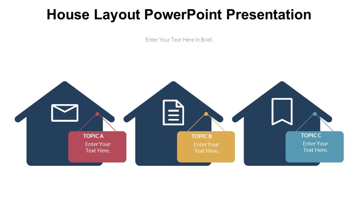 House Layout PowerPoint Presentation : 100% Editable PPTx