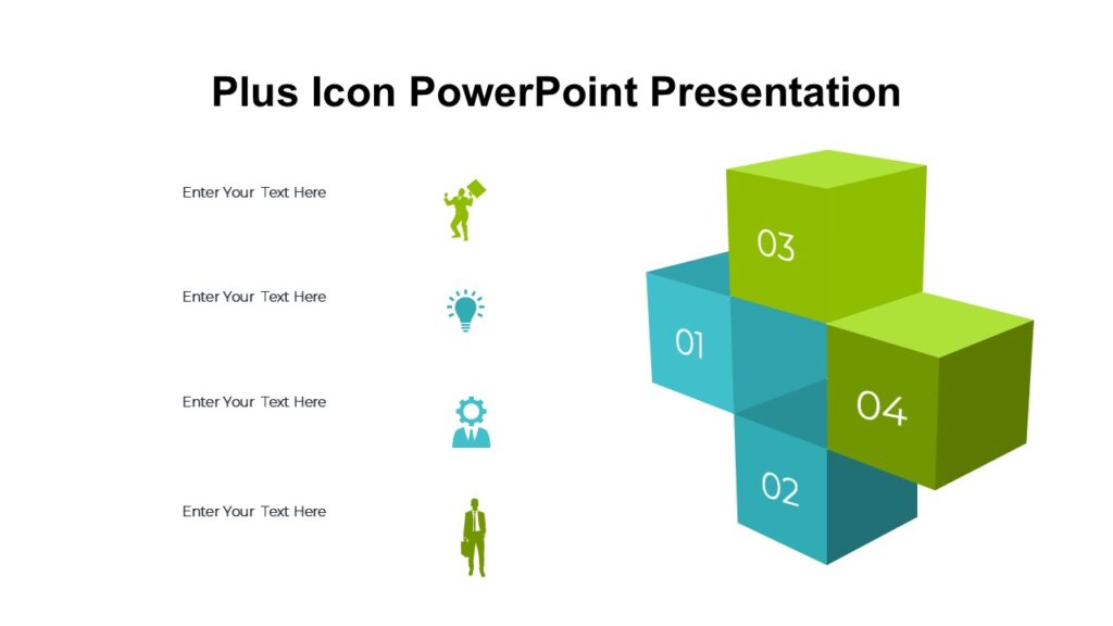 Plus Icon PowerPoint Presentation : 100% Editable PPTx