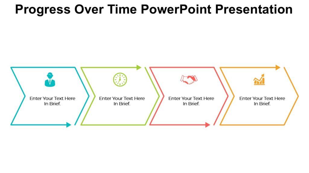 Powerpoint Design Over Time Progress Over Time PowerPoint Presentation : 100% Editable PPTx