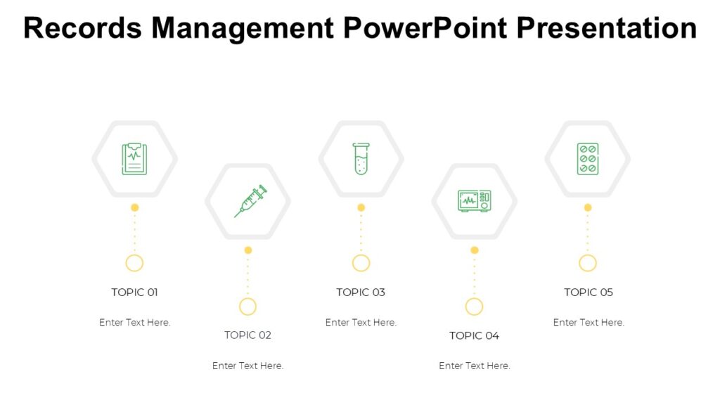 Records Management PowerPoint Presentation : 100% Editable PPTx