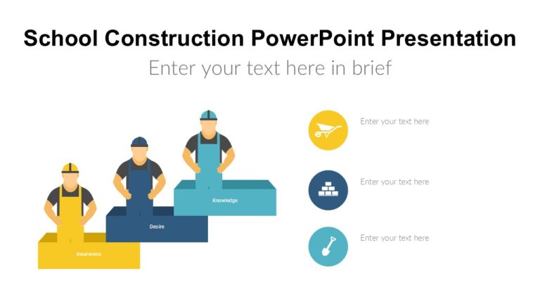School Construction PowerPoint Presentation : 100% Editable PPTx