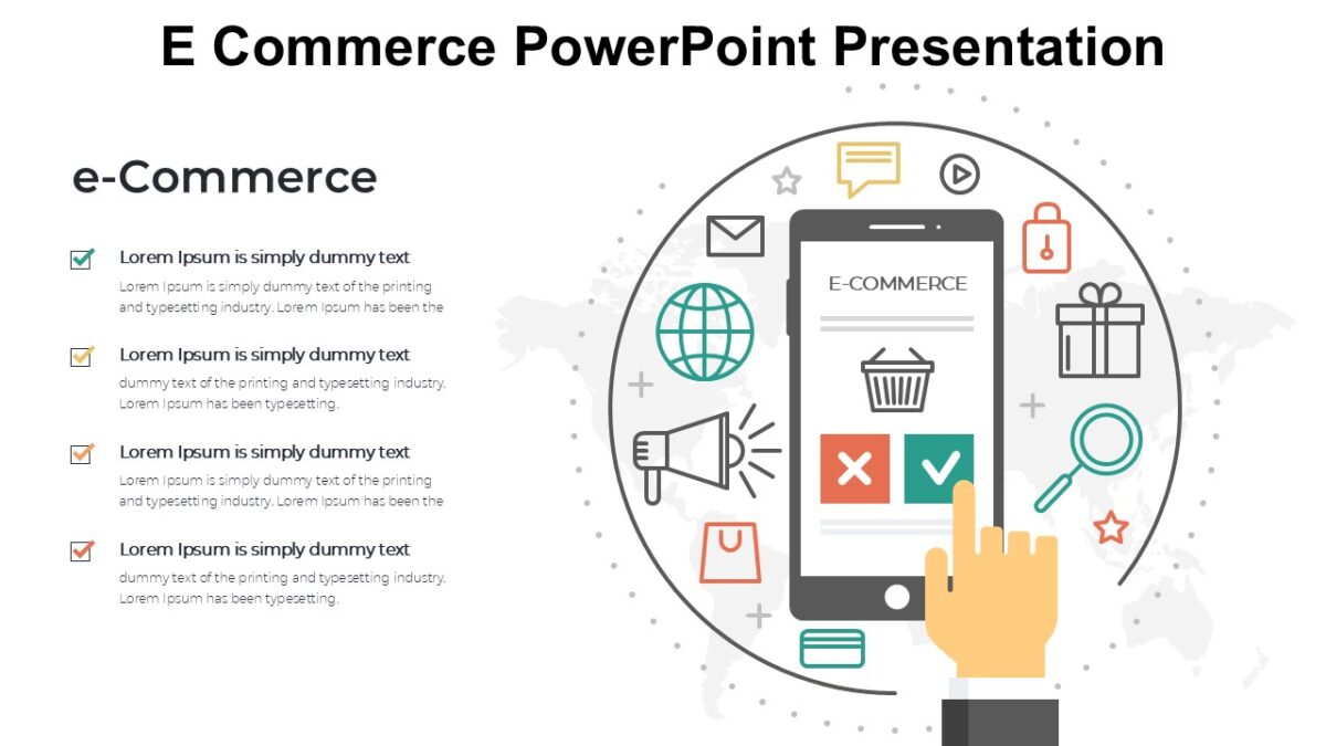 E Commerce PowerPoint Presentation - PPTUniverse