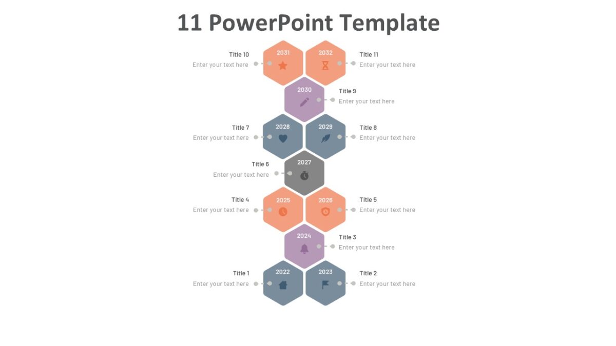 11 PowerPoint Template : 100% Editable PPTx