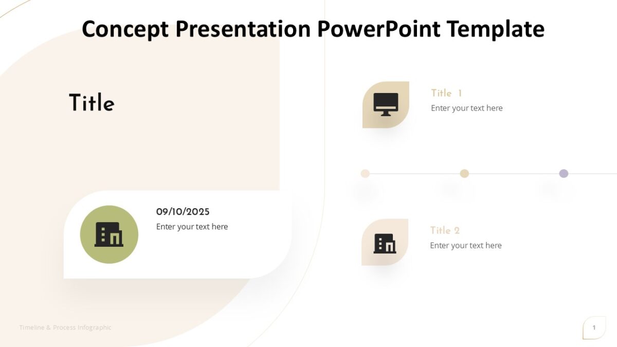 Conception Powerpoint Concept Presentation PowerPoint Template : 100% Editable PPTx