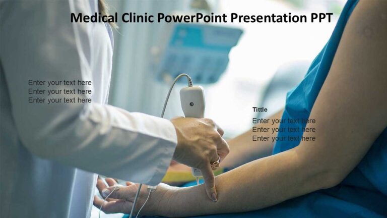 Medical Clinic Powerpoint Presentation Ppt 100 Editable Pptx