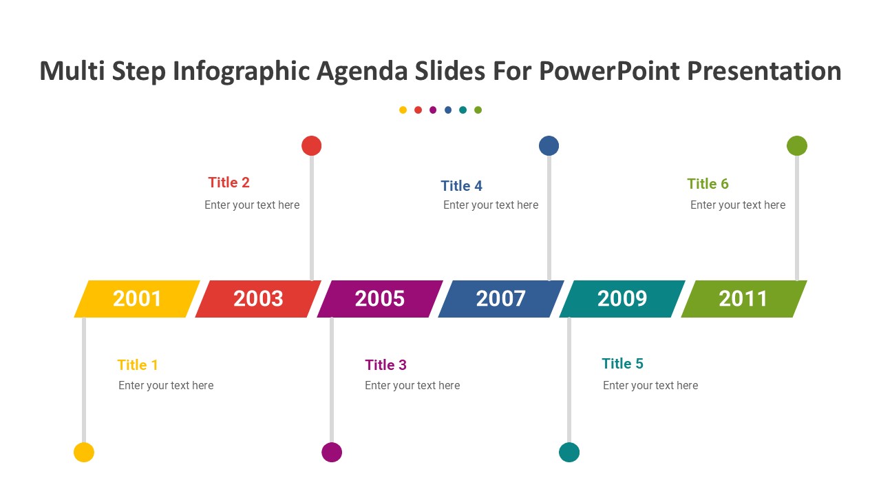 Multi Step Infographic Agenda Slides For PowerPoint Presentation ...