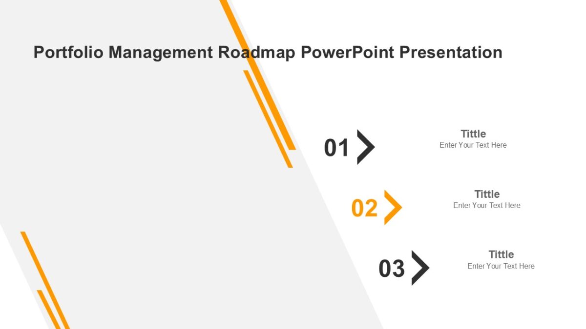 Portfolio Management Roadmap PowerPoint Presentation : 100% Editable PPTx
