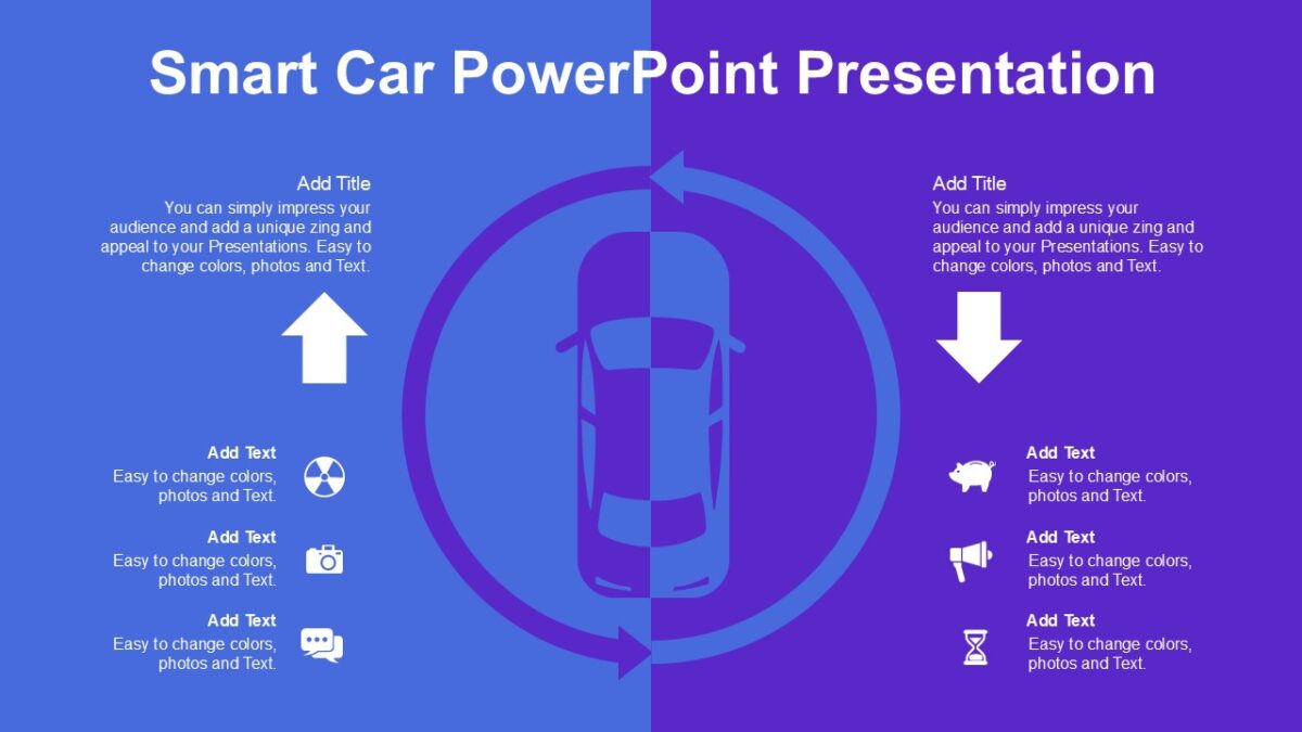 Smart Car PowerPoint Presentation : 100% Editable PPTx