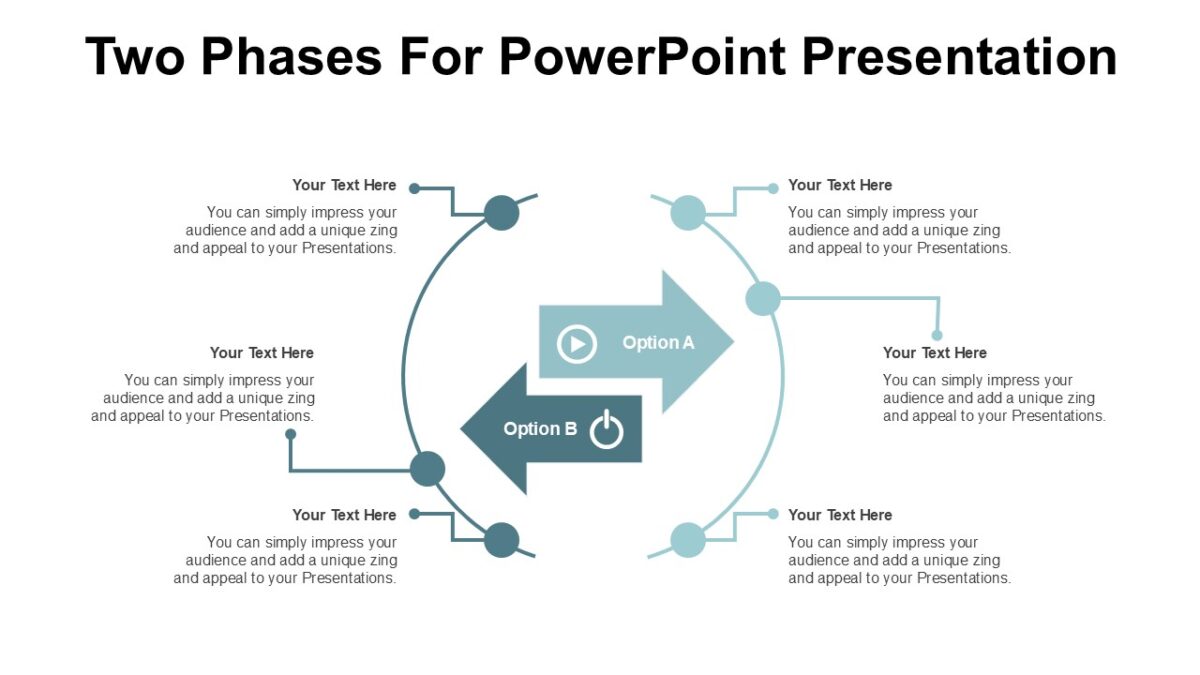 Two Phases For PowerPoint Presentation : 100% Editable PPTx