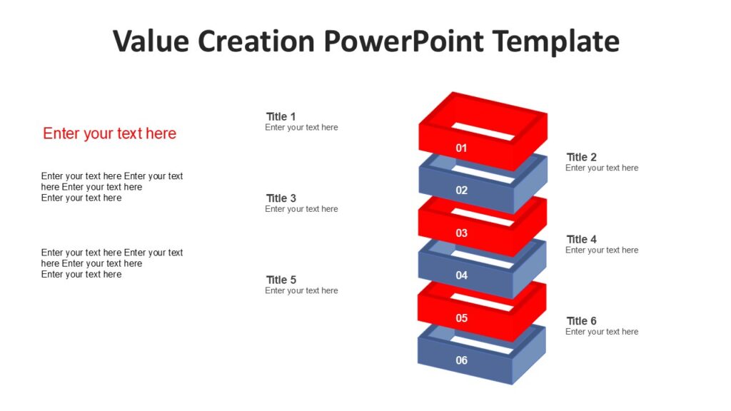 Value Add Powerpoint Format Value Creation PowerPoint Template : 100% Editable PPTx