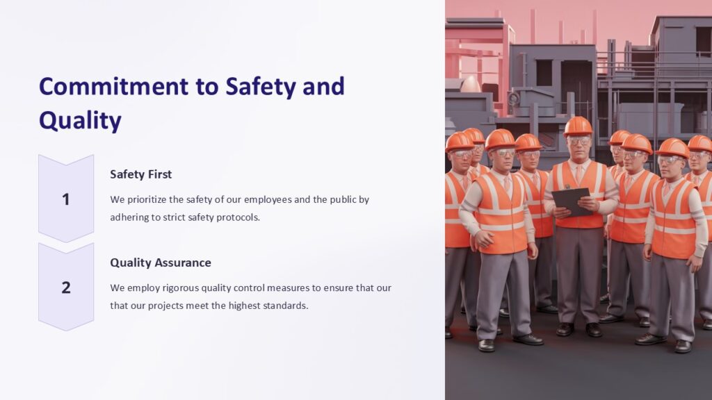 Commitment to Safety and Quality PowerPoint Presentation : 100% ...
